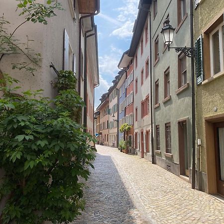 Neu Deluxe Suite Muensterblick, Maisonette, Kingsize Bett, Kueche, Netflix, Aussicht, E-Kamin Bad Säckingen Dış mekan fotoğraf